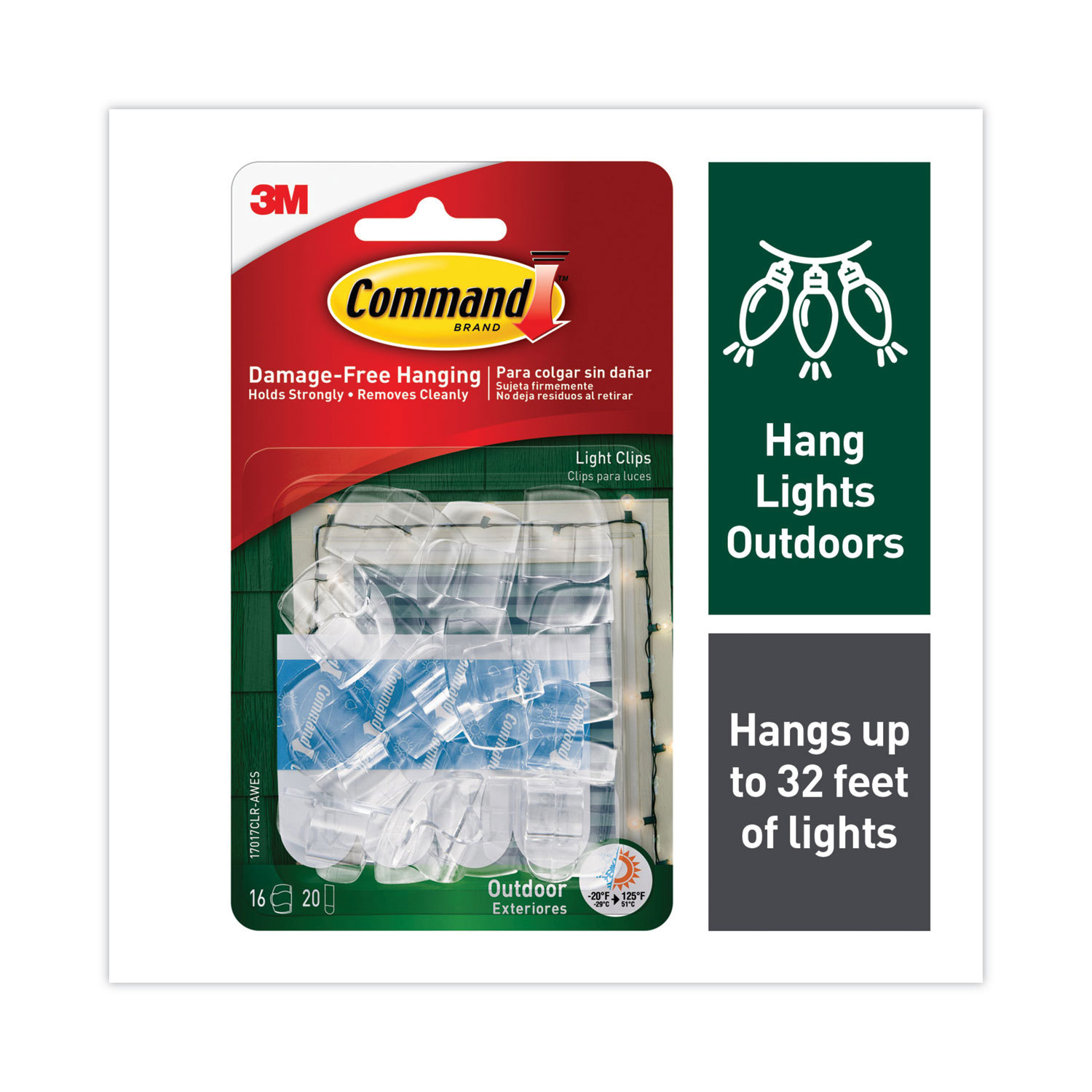 COMMAND OUTDOOR HOOKS STRING