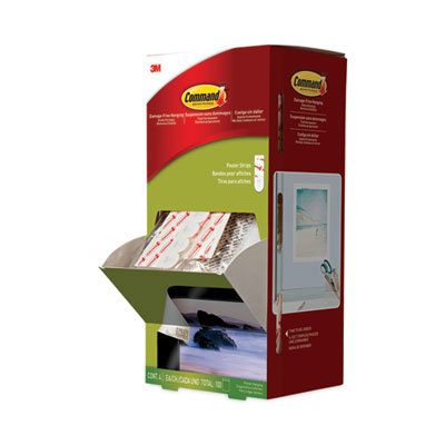 COMMAND POSTER STRIPS 100/PK
