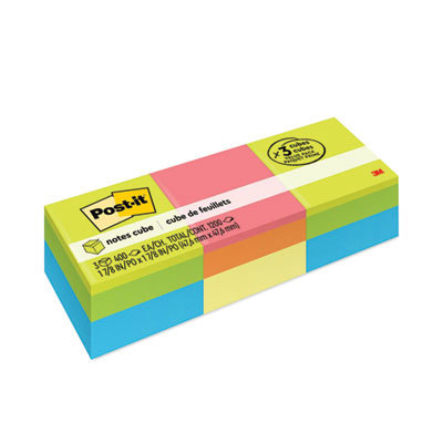 POST-IT 2X2 CUBE 3PK