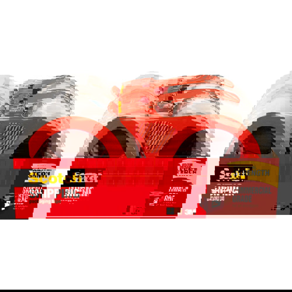 TAPE,SHIPPING, 4/PK,CLR