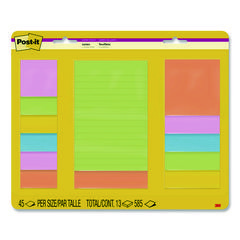 NOTE,STICKY, ASST,13/PK