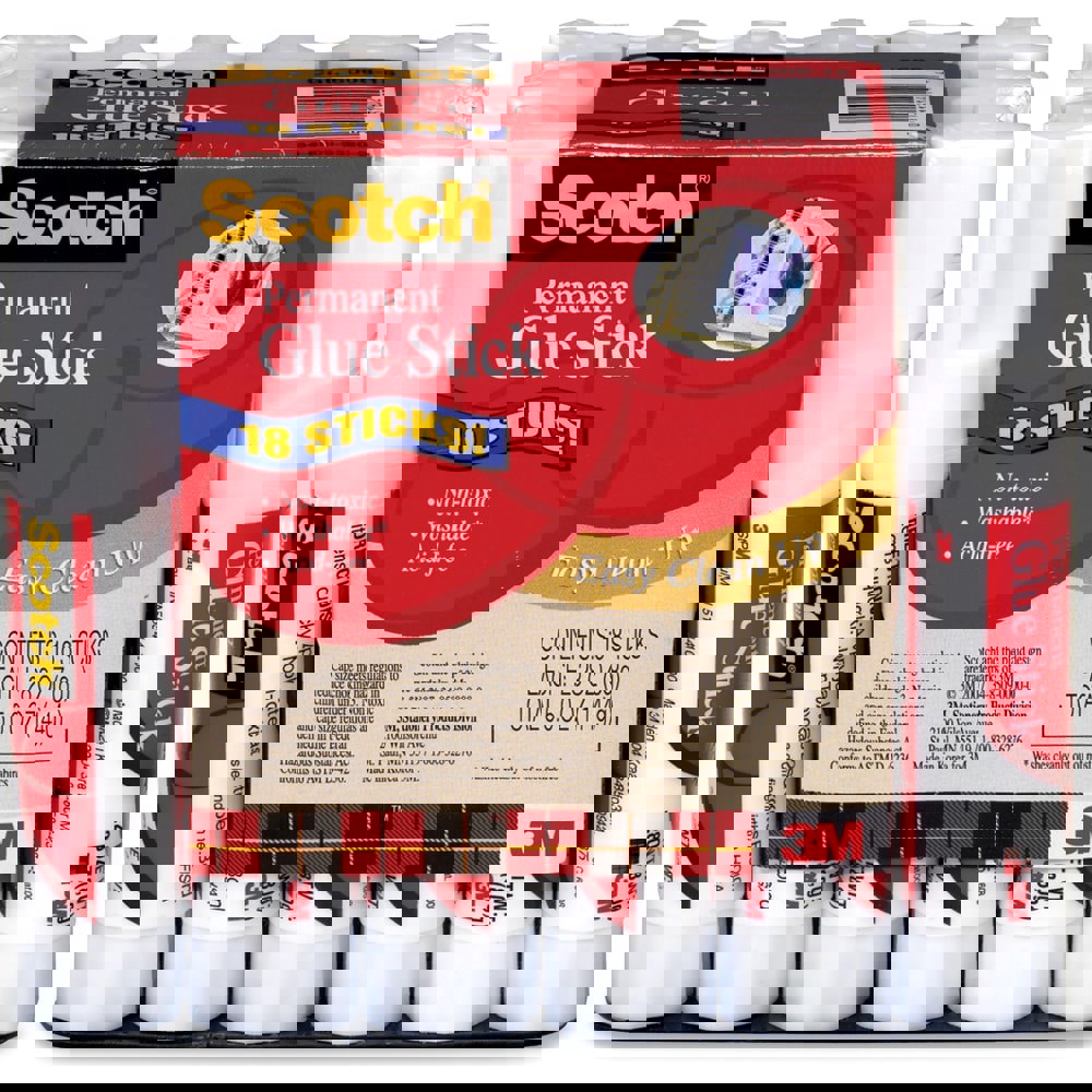 GLUE,STICK,18/PK .28OZ,WE