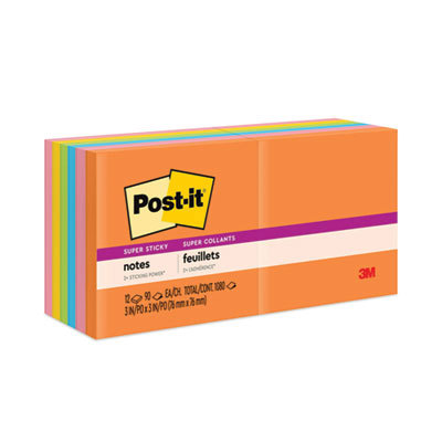 POST-IT SS 3X3 RIO 12PK