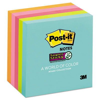 POST IT MIAMI SS 3X3 5PK