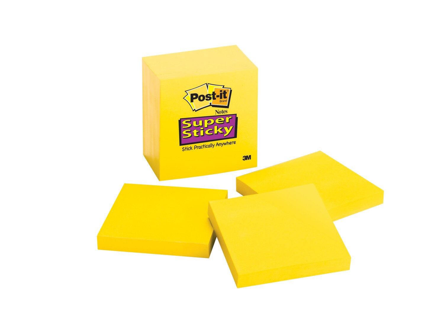 NOTE,POST-IT 3X3,YLW 5PK