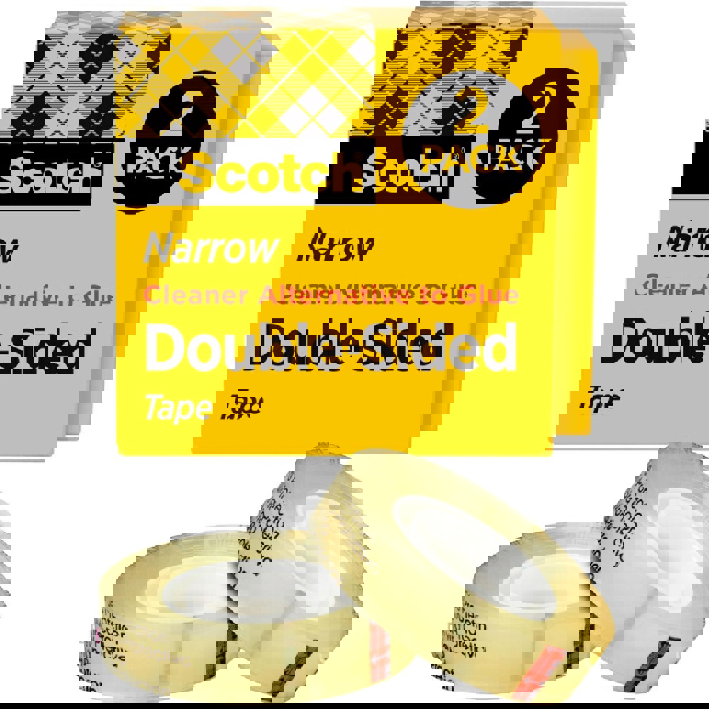 TAPE,1/2X900,DBL SDE,2/PK