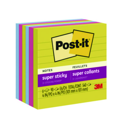 PAD,SUPER STICKY NOTES