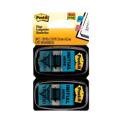 POST IT FLAGS INITIAL HERE 2PK