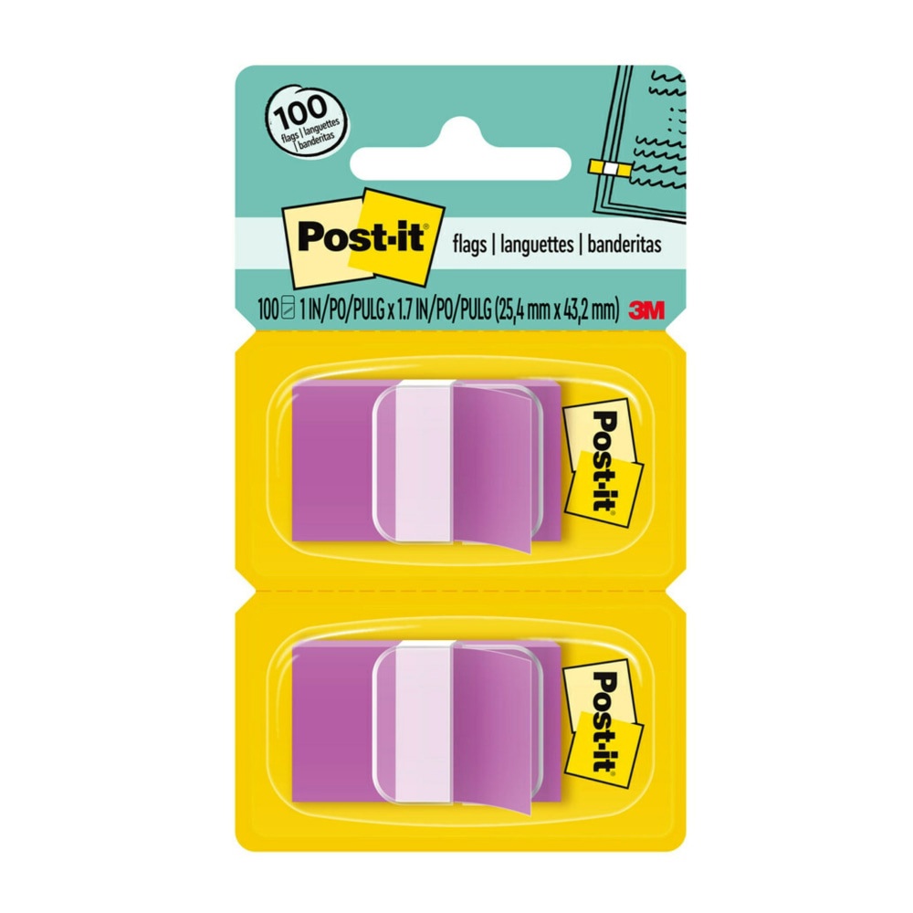 FLAG,1IN, 2PK OF 50,PE