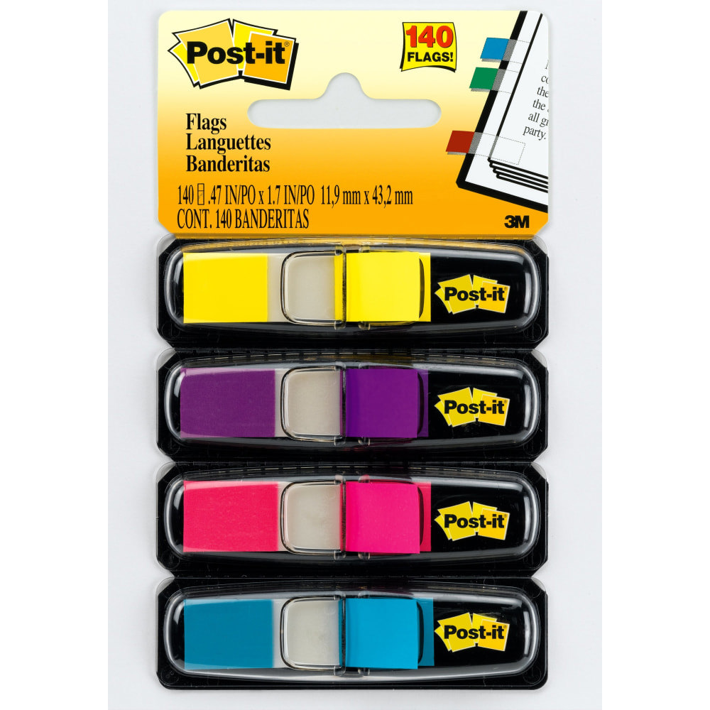 FLAG,SMALL SZE 140/PK,AST