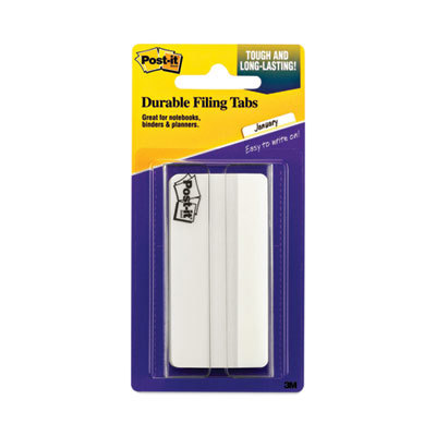 POSTIT 3 FILING TABS WHITE