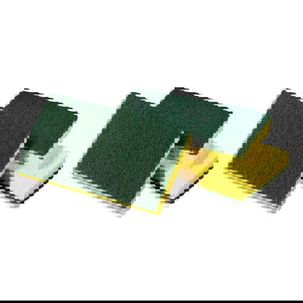 SPONGE,SCRUB,GN PAD,YW