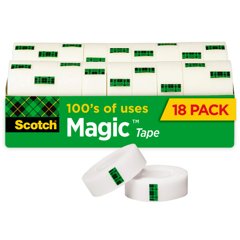 TAPE,MAGIC,CABINET18PK,CR
