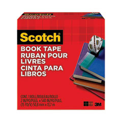 Scotch Book Transparent Tape, 2