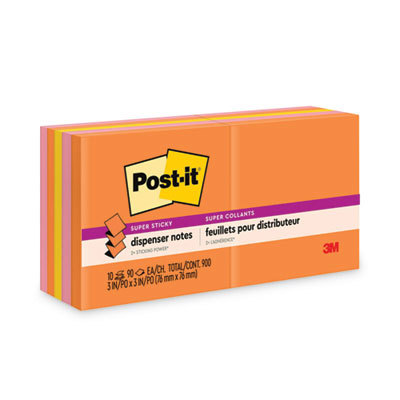 POST-IT 3X3 POP SS JWLPOP 10PK