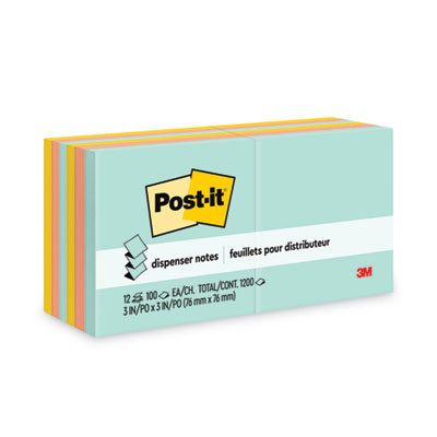 POST-IT 3X3 POP MARSEILLE 12PK