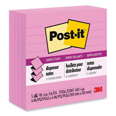 Post-it Super Sticky Notes, 4