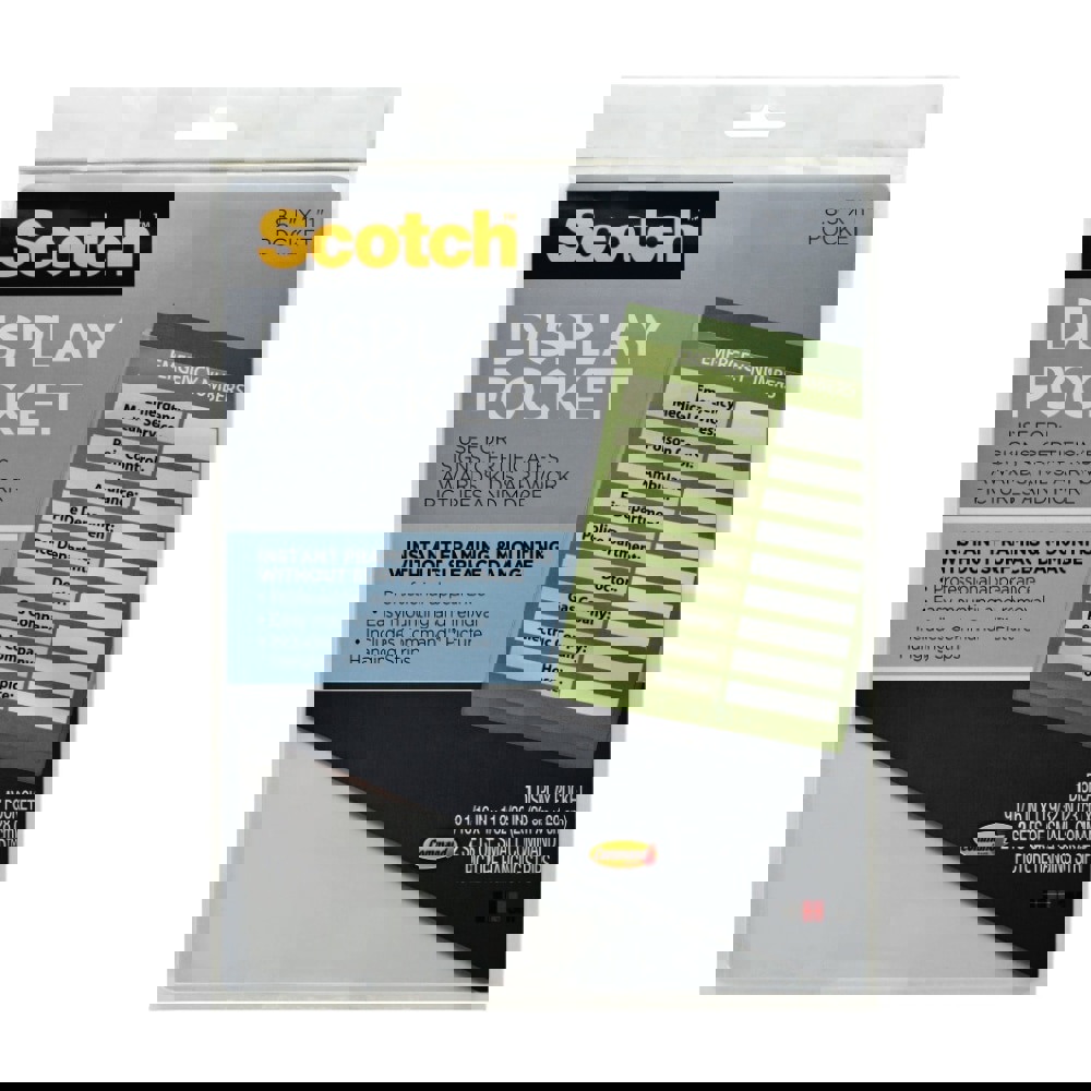 FRAME,DISPLAY POCKET,CR