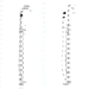 Single Handle Lever Floor Mount Filler in Polished Chrome