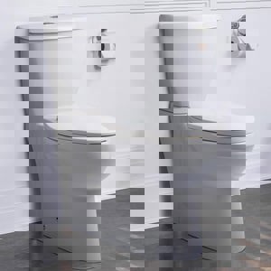1.1 gpf/1.6 gpf Dual Flush Elongated Two Piece Toilet