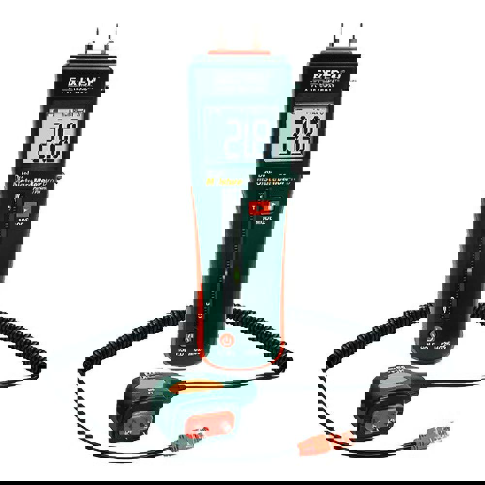32 to 122°F Operating Temp, Moisture Meter