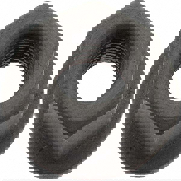 M8x1.25, 17mm Flange Diam, 8mm High, 13mm Across Flats, Flange Nut