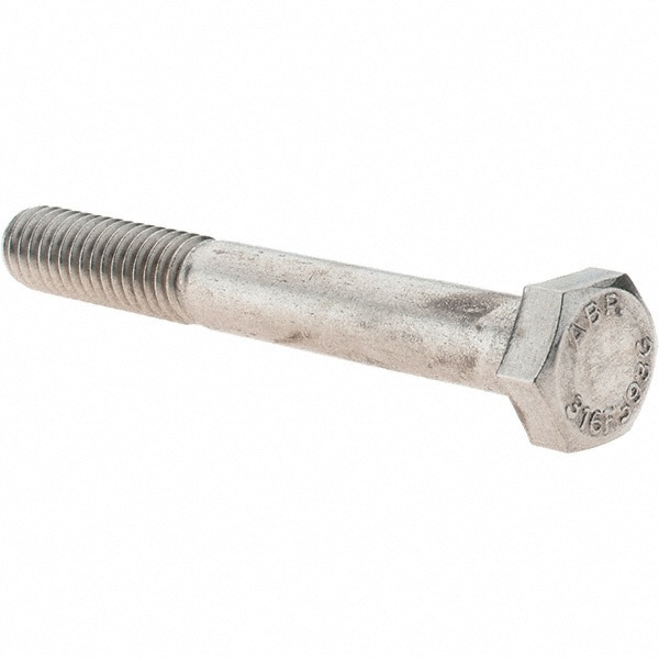 Hex Head Cap Screw: 5/16-18 x 2-1/2