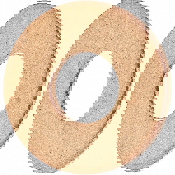 Standard Flat Washer: Copper, Plain Fini