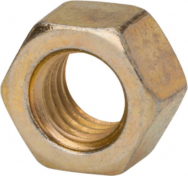 9/16-12 UNC Steel Right Hand Hex Nut