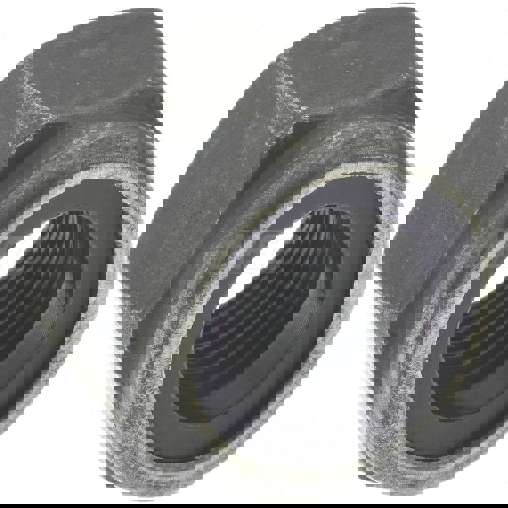 Hex Lock Nut: Insert, Nylon Insert, 9/16-18, Grade 8 Steel, Uncoated