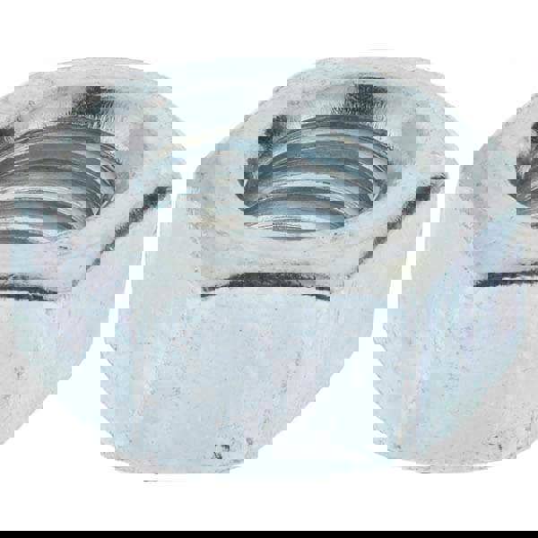 Hex Nut: M12x1.75, Grade Class 8 Steel, Zinc Finish