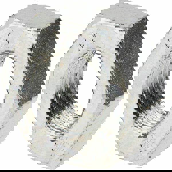 Hex Nut: 10 mm x 1.0, Class 8 Steel, Zinc Yellow Dichromate Finish