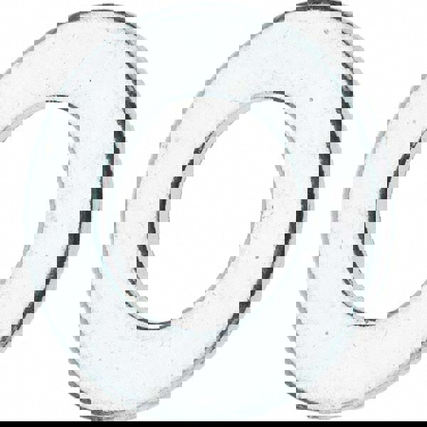 M14 Screw Standard Flat Washer: Steel, Zinc-Plated