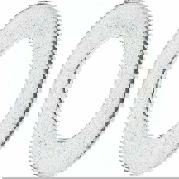 M16 Screw Standard Flat Washer: Steel, Zinc-Plated