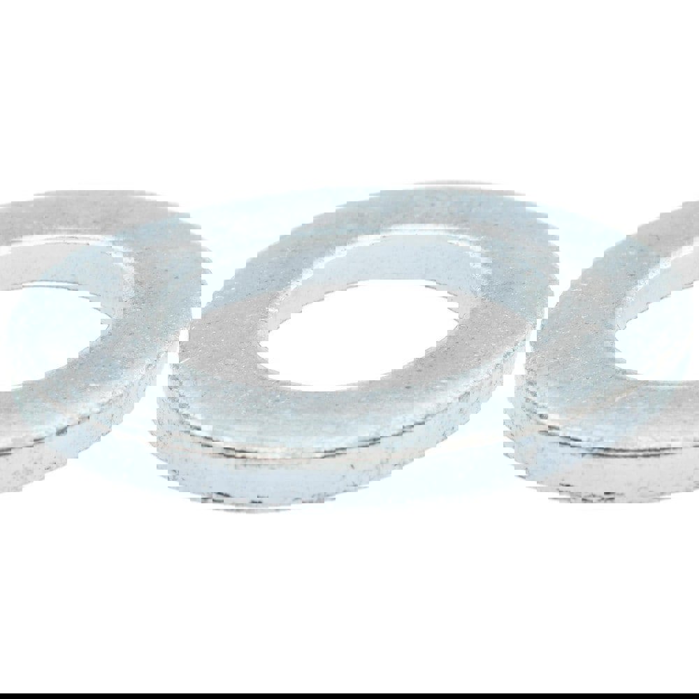 M16 Screw Standard Flat Washer: Steel, Zinc-Plated