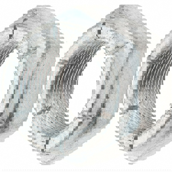 Hex Lock Nut: Expanding Flex Top, 3/4-16, Grade 2 Steel, Cadmium-Plated