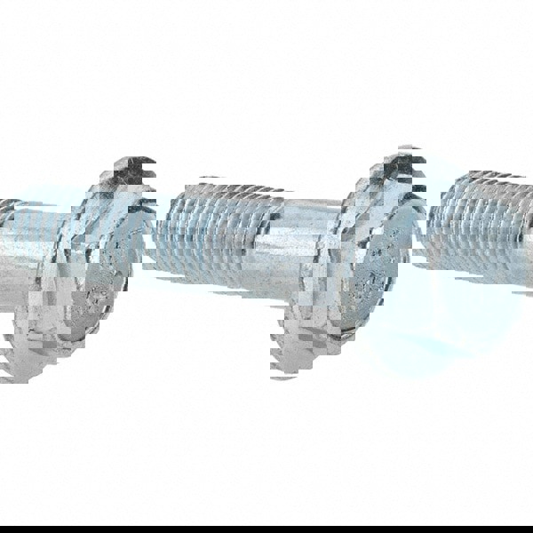 Smooth Flange Bolt: M8 x 1.25 Metric, 40 mm Length Under Head, Partially Threaded