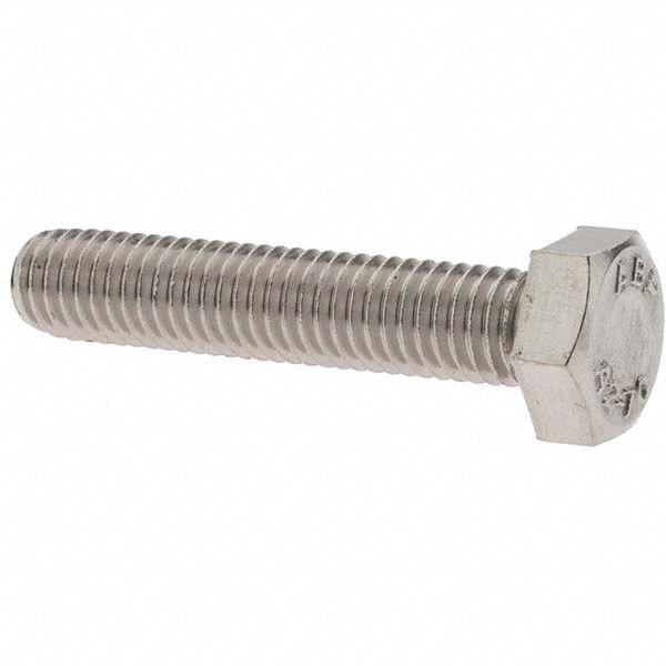 Hex Head Cap Screw: M8 x 1.25 x 40 mm, Grade 18-8 & Austenitic Grade A2 Stainless Steel