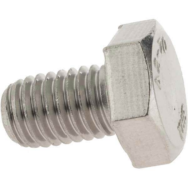 Hex Head Cap Screw: M10 x 1.50 x 16 mm, Grade 18-8 & Austenitic Grade A2 Stainless Steel