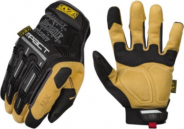 General Purpose Work Gloves: X-Large, Synthetic Leather & Thermoplastic Elastomer
