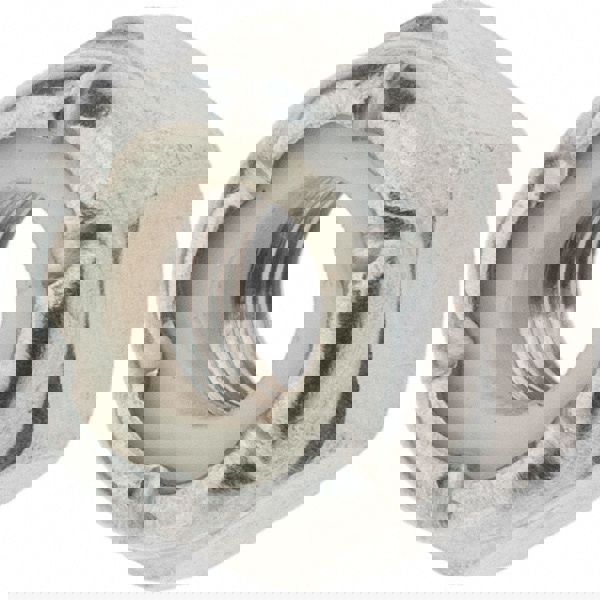 Hex Lock Nut: Insert, Nylon Insert, 1/4-20, Grade 18-8 Stainless Steel