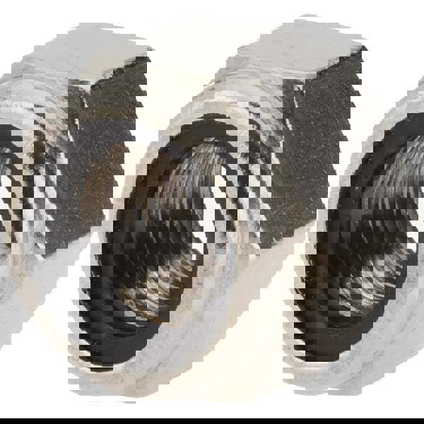 Hex Lock Nut: Insert, Nylon Insert, 5/8-11, Grade 18-8 Stainless Steel