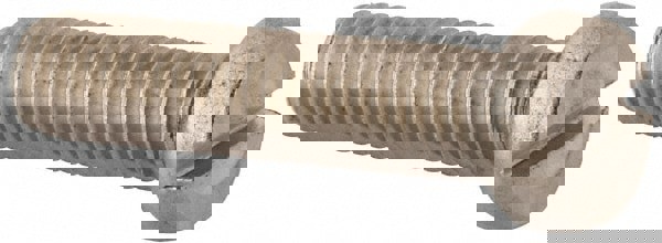 Machine Screw: M8x1.25 x 35.00 mm Length Under Head, Fillister Head, Slotted