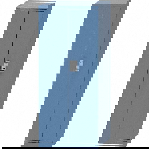 Double Hinged Door Storage Cabinet: 29-1/2