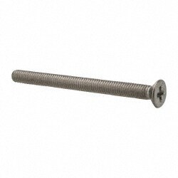Machine Screw: Flat Head, Phillips