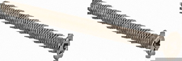 Machine Screw: M3x0.5, 40.00 mm Overall Length, Flat Head, Phillips