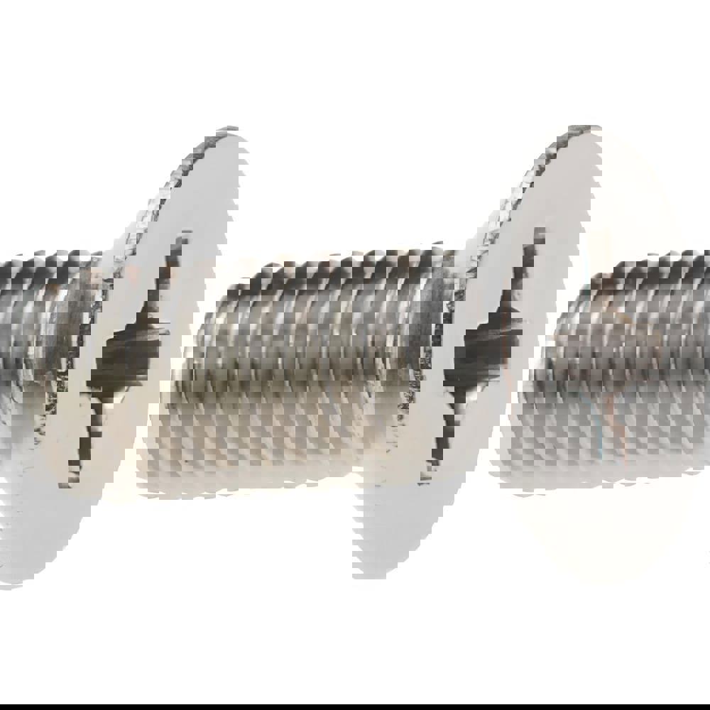 Machine Screw: M4x0.7 x 10.00 mm OAL, Flat Head, Phillips