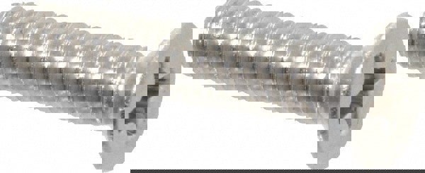 Machine Screw: M4x0.7 x 20.00 mm OAL, Flat Head, Phillips