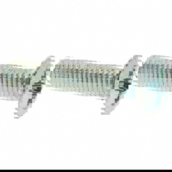 Machine Screw: M3x0.5 x 16.00 mm Length Under Head, Oval Head, Phillips