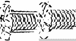 Machine Screw: Oval Head, Phillips